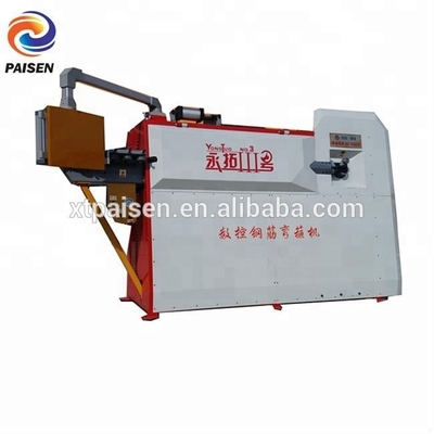 In building construction industry 4-12mm cnc automatic machine for bending stirrup rebar/steel wire rod bender machine